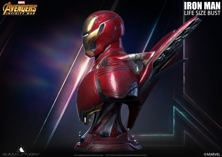 [Pre-Order] Queen Studios - AVENGERS:INFINITY WAR - IRON SPIDER LIFE SIDE BUST