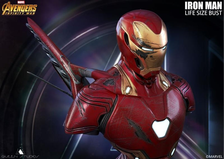 [Pre-Order] Queen Studios - AVENGERS:INFINITY WAR - IRON SPIDER LIFE SIDE BUST