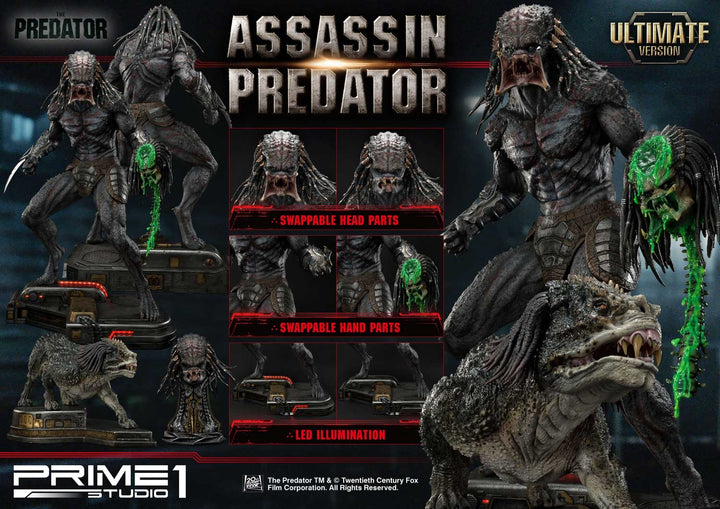 [Pre-Order] PRIME1 STUDIO - PMTPR-02DX: ASSASSIN PREDATOR DELUXE VERSION (THE PREDATOR FILM)