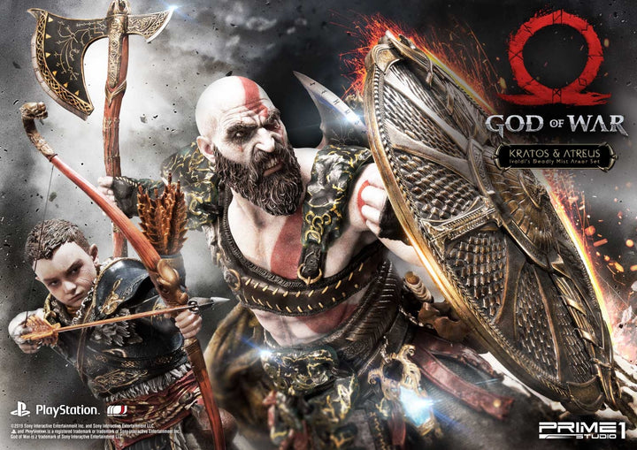 [Pre-Order] PRIME1 STUDIO - UPMGOW-02: KRATOS & ATREUS IVALDI’S DEADLY MIST ARMOR SET (GOD OF WAR)