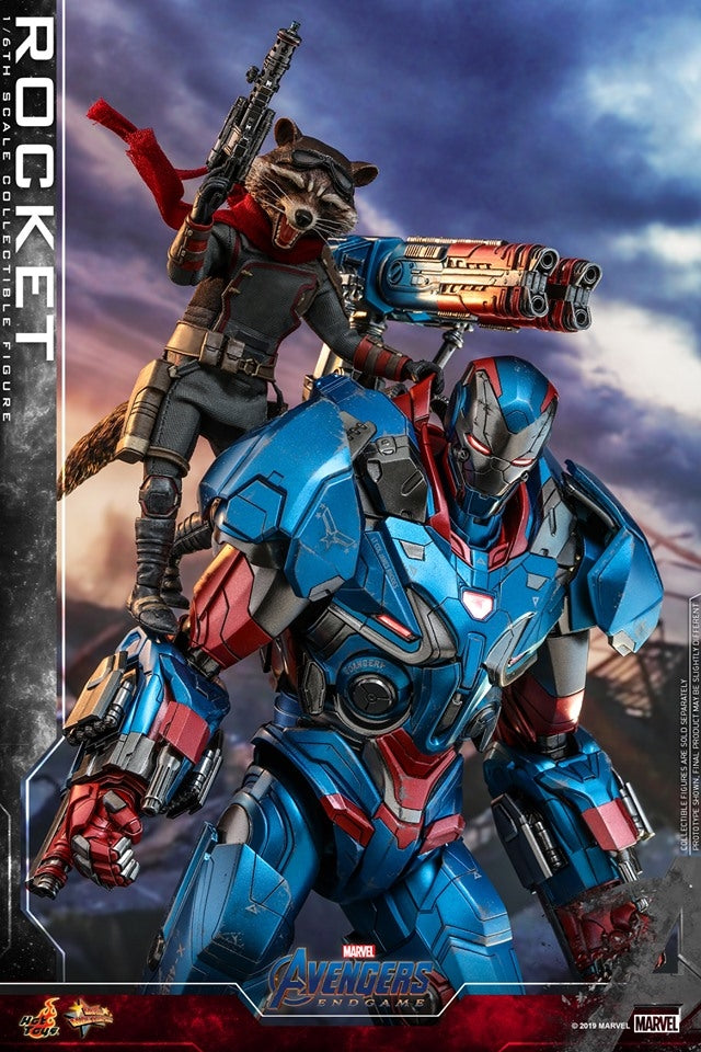 [Pre-Order] Hot Toys - MMS547D34 - Avengers: Endgame - 1/6th scale Iron Patriot Collectible Figure