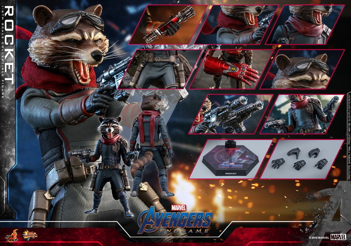 [Pre-Order] Hot Toys - MMS547D34 - Avengers: Endgame - 1/6th scale Iron Patriot Collectible Figure