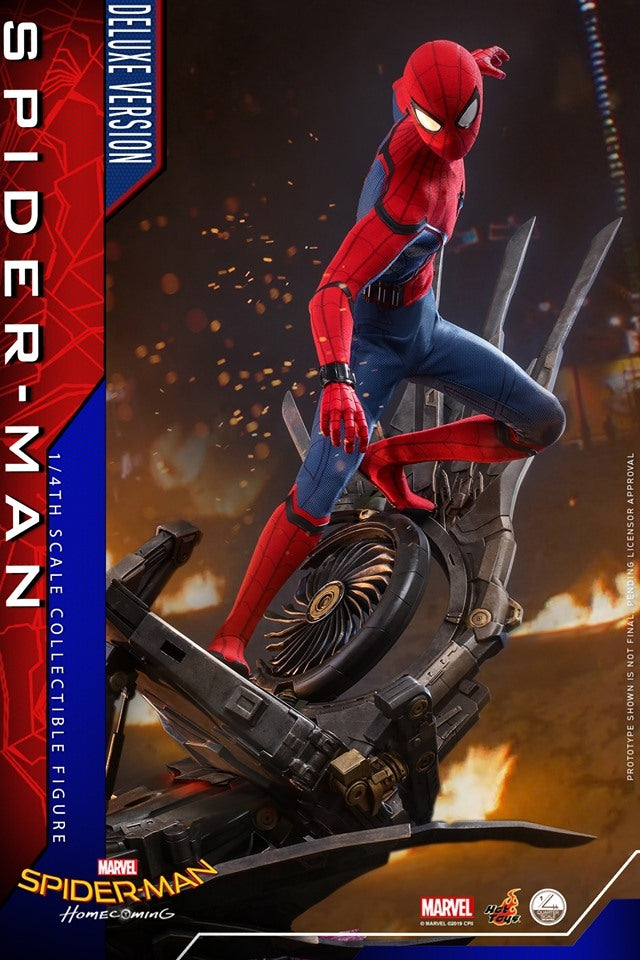 [Pre-Order] Hot Toys - QS014 - Spider-Man: Homecoming - 1/4th scale Spider-Man Collectible Figure