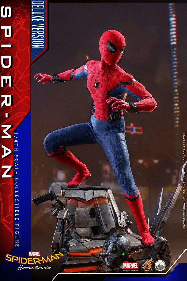 [Pre-Order] Hot Toys - QS014 - Spider-Man: Homecoming - 1/4th scale Spider-Man Collectible Figure