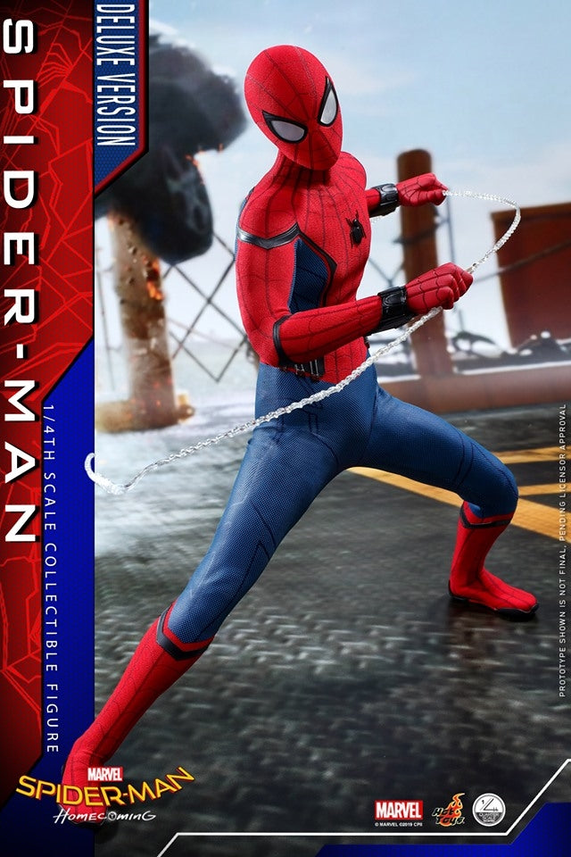 [Pre-Order] Hot Toys - QS014 - Spider-Man: Homecoming - 1/4th scale Spider-Man Collectible Figure