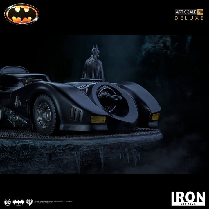 [Pre-Oder] Iron Studios - Batman & Batmobile Deluxe Art Scale 1/10 - Batman (1989)