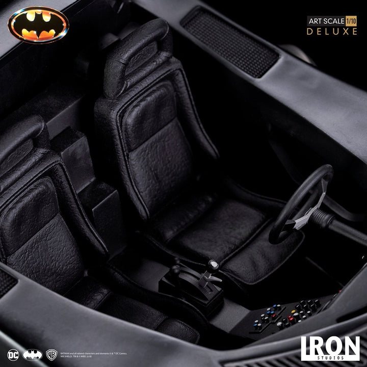 [Pre-Oder] Iron Studios - Batman & Batmobile Deluxe Art Scale 1/10 - Batman (1989)