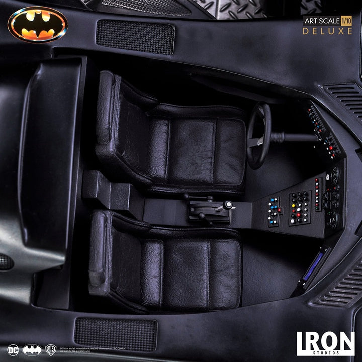 [Pre-Oder] Iron Studios - Batman & Batmobile Deluxe Art Scale 1/10 - Batman (1989)