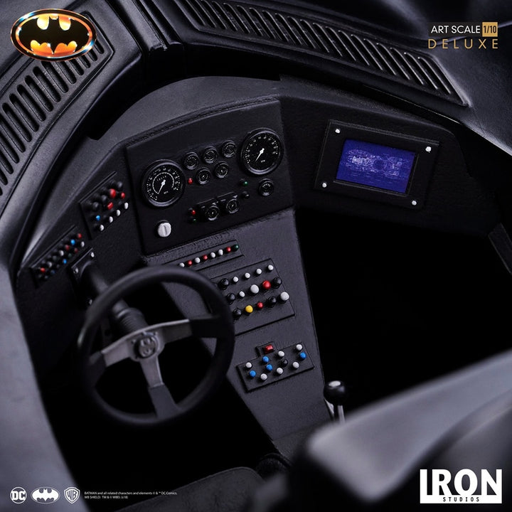 [Pre-Oder] Iron Studios - Batman & Batmobile Deluxe Art Scale 1/10 - Batman (1989)