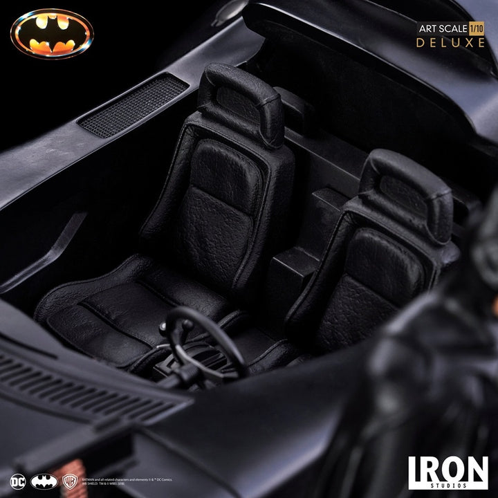 [Pre-Oder] Iron Studios - Batman & Batmobile Deluxe Art Scale 1/10 - Batman (1989)