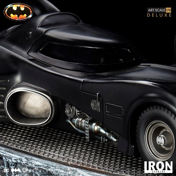 [Pre-Oder] Iron Studios - Batman & Batmobile Deluxe Art Scale 1/10 - Batman (1989)