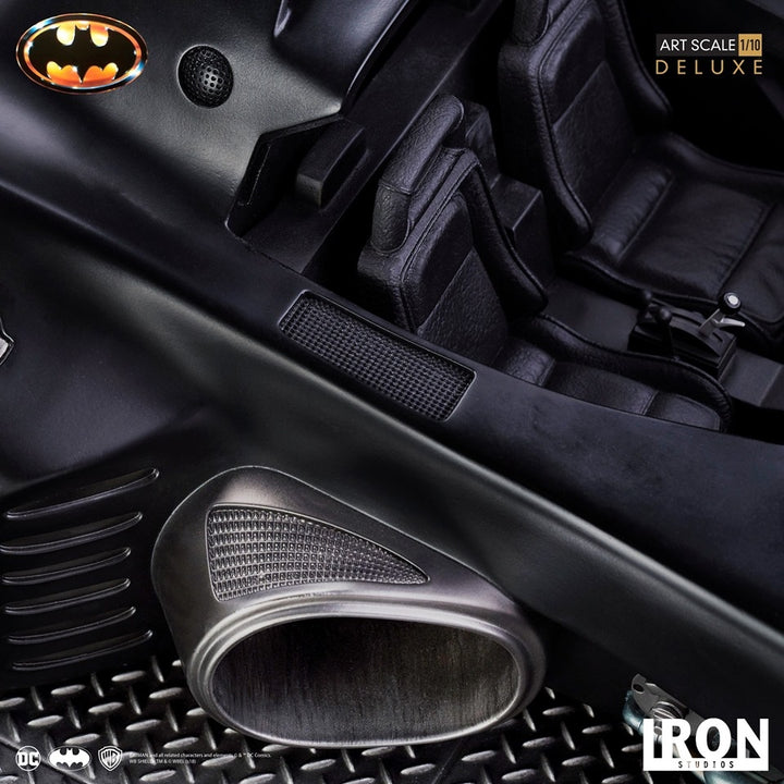 [Pre-Oder] Iron Studios - Batman & Batmobile Deluxe Art Scale 1/10 - Batman (1989)