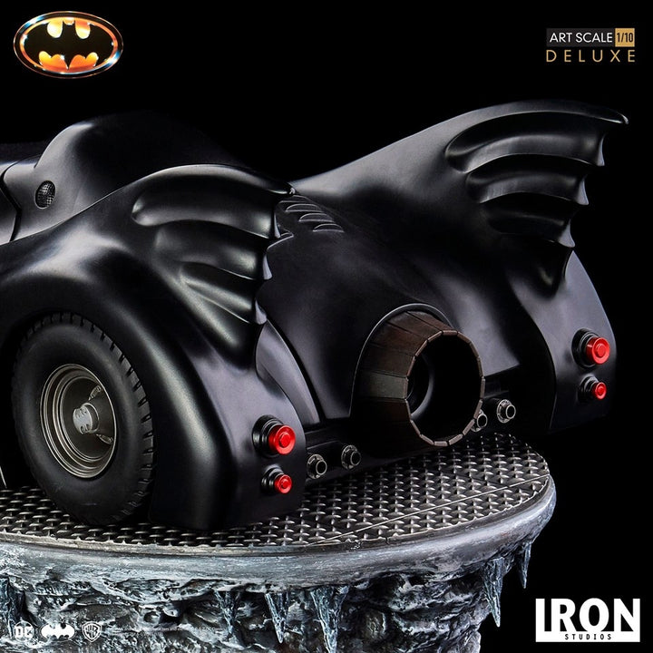 [Pre-Oder] Iron Studios - Batman & Batmobile Deluxe Art Scale 1/10 - Batman (1989)