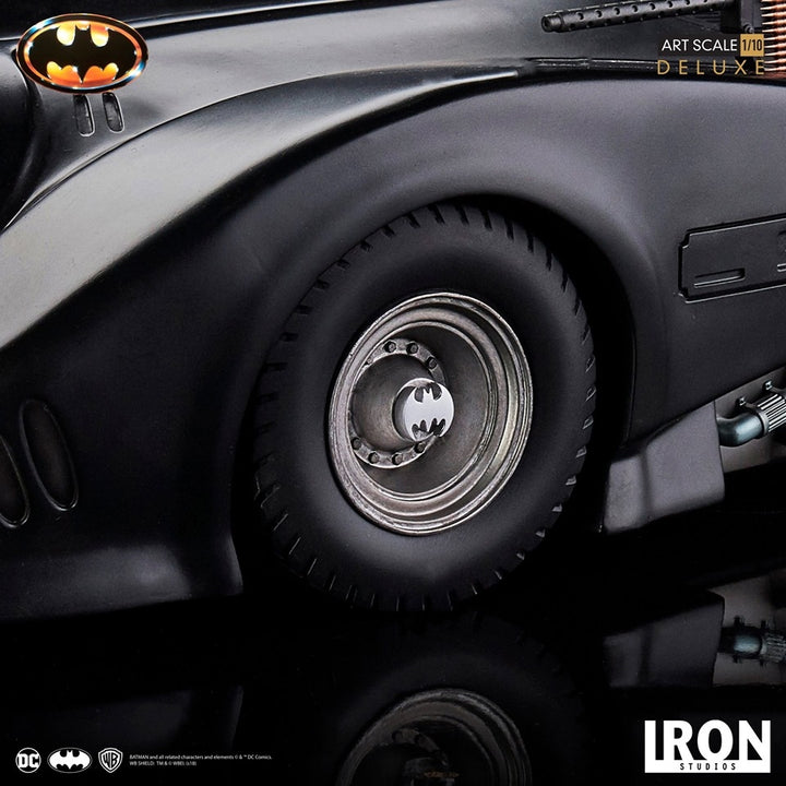 [Pre-Oder] Iron Studios - Batman & Batmobile Deluxe Art Scale 1/10 - Batman (1989)