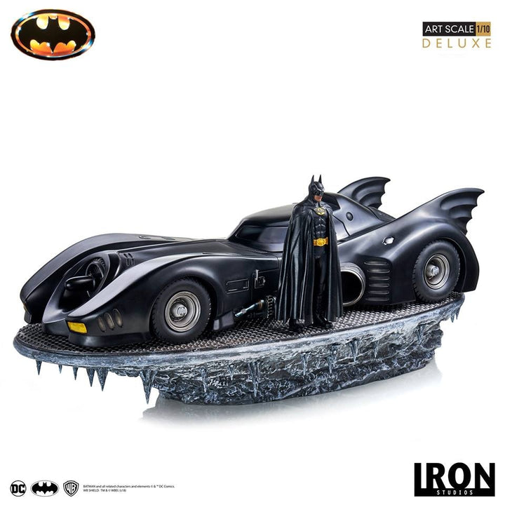 [Pre-Oder] Iron Studios - Batman & Batmobile Deluxe Art Scale 1/10 - Batman (1989)