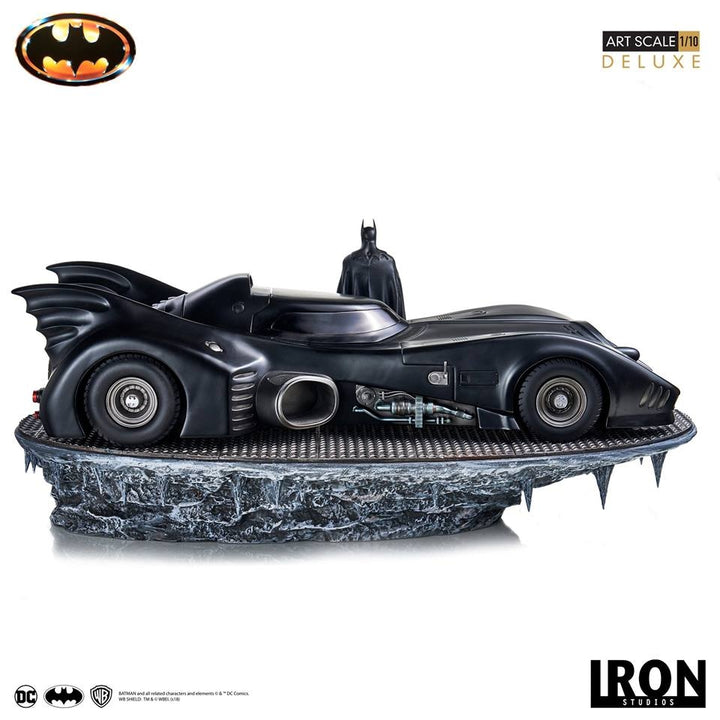 [Pre-Oder] Iron Studios - Batman & Batmobile Deluxe Art Scale 1/10 - Batman (1989)