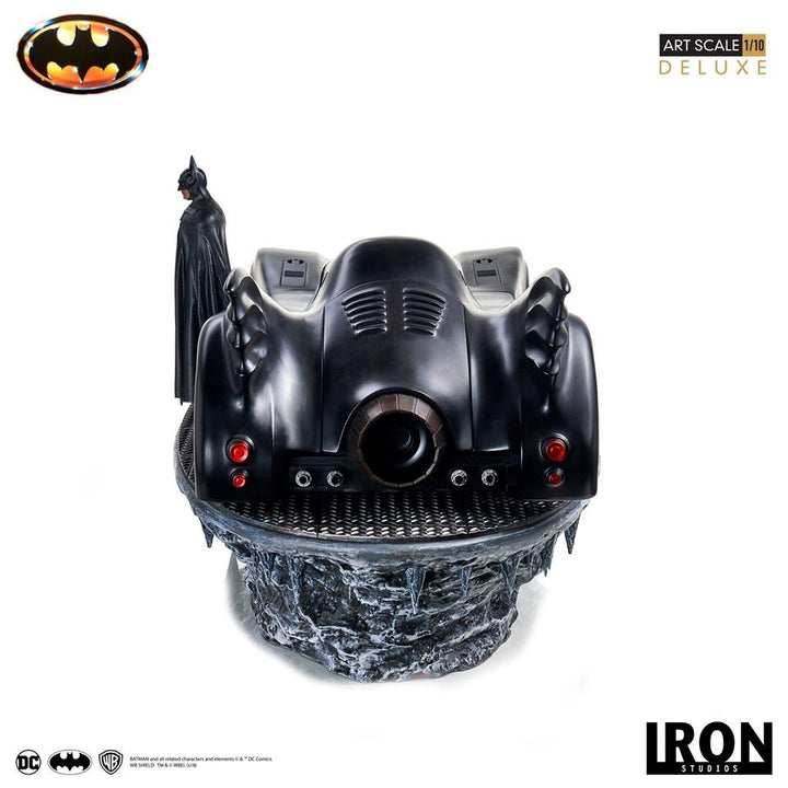 [Pre-Oder] Iron Studios - Batman & Batmobile Deluxe Art Scale 1/10 - Batman (1989)