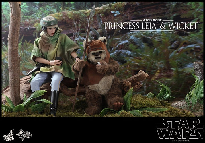 [Pre-Order] Hot Toys - MMS550 - Star Wars: Return of the Jedi - 1/6th scale Wicket Collectible Figure