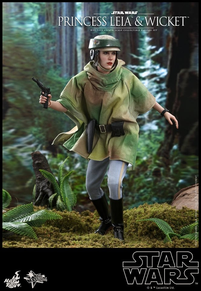 [Pre-Order] Hot Toys - MMS550 - Star Wars: Return of the Jedi - 1/6th scale Wicket Collectible Figure