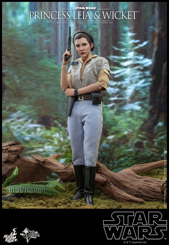 [Pre-Order] Hot Toys - MMS550 - Star Wars: Return of the Jedi - 1/6th scale Wicket Collectible Figure