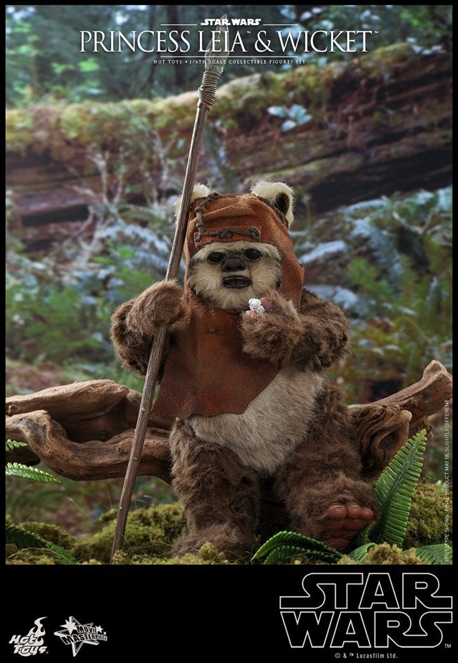 [Pre-Order] Hot Toys - MMS550 - Star Wars: Return of the Jedi - 1/6th scale Wicket Collectible Figure