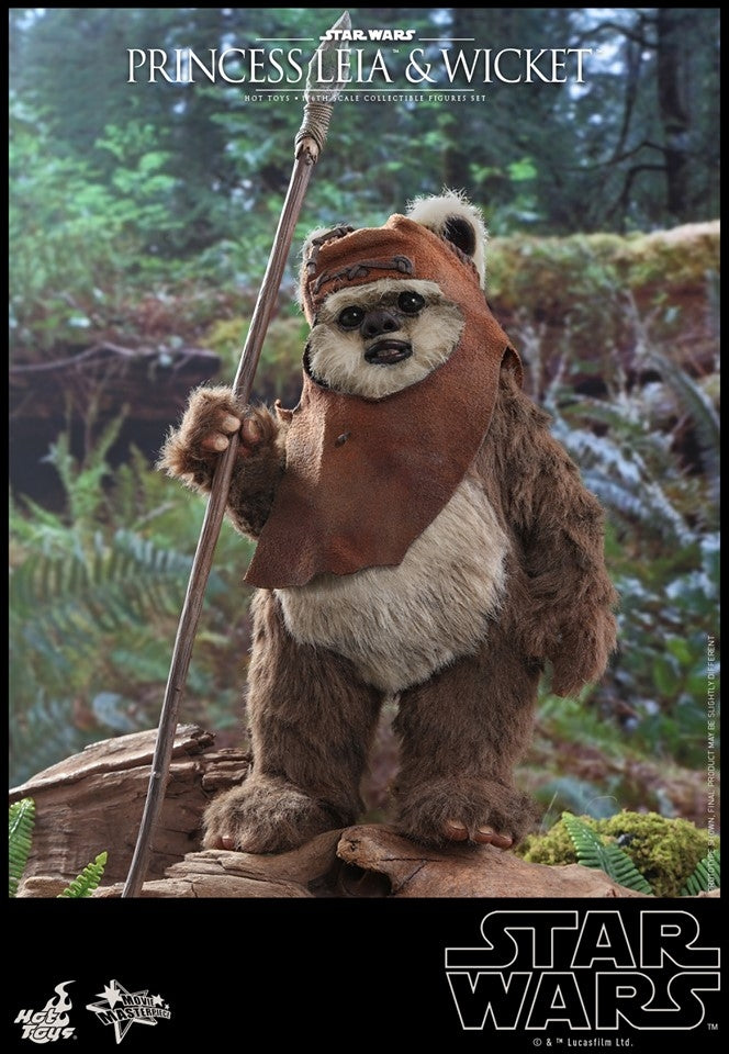 [Pre-Order] Hot Toys - MMS550 - Star Wars: Return of the Jedi - 1/6th scale Wicket Collectible Figure