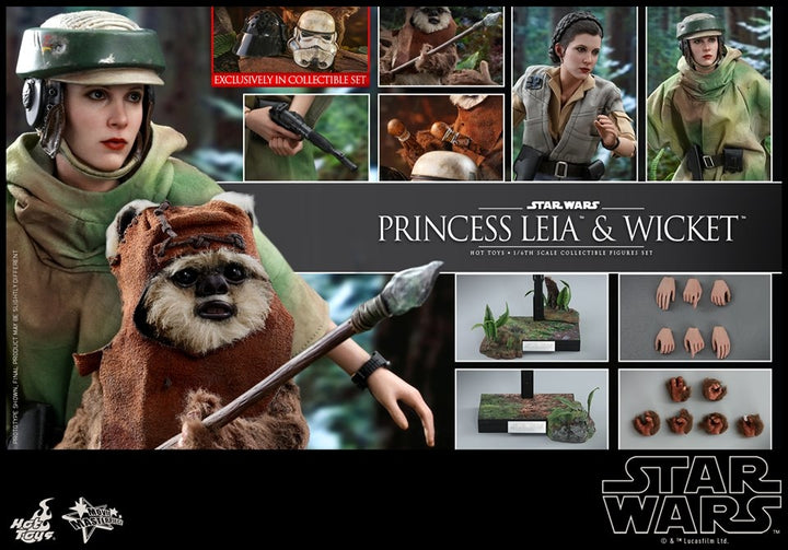 [Pre-Order] Hot Toys - MMS550 - Star Wars: Return of the Jedi - 1/6th scale Wicket Collectible Figure