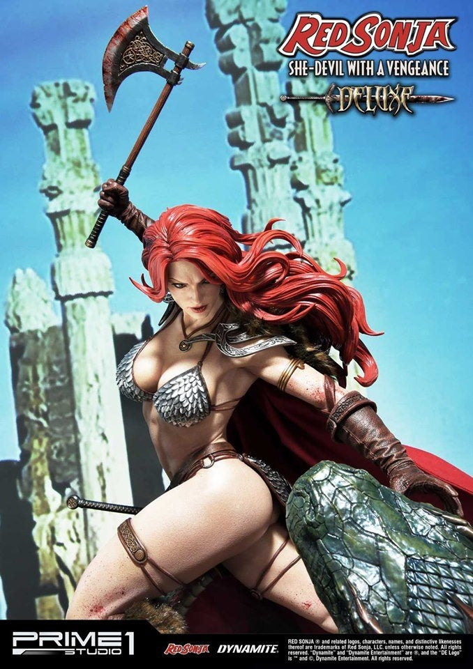 [Pre-Order] PRIME1 STUDIO - MMRS-01: RED SONJA SHE-DEVIL WITH A VENGEANCE (RED SONJA)