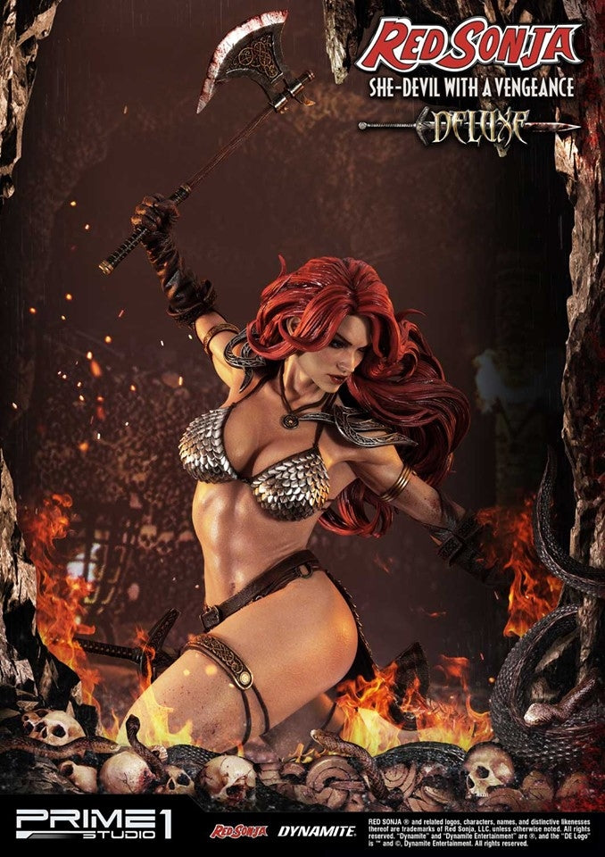 [Pre-Order] PRIME1 STUDIO - MMRS-01: RED SONJA SHE-DEVIL WITH A VENGEANCE (RED SONJA)