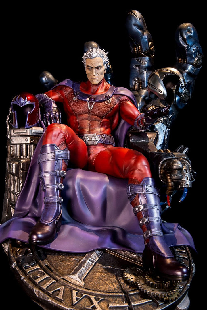 XM Studios - Premium Collectibles - Magneto On Sentinel Throne Statue