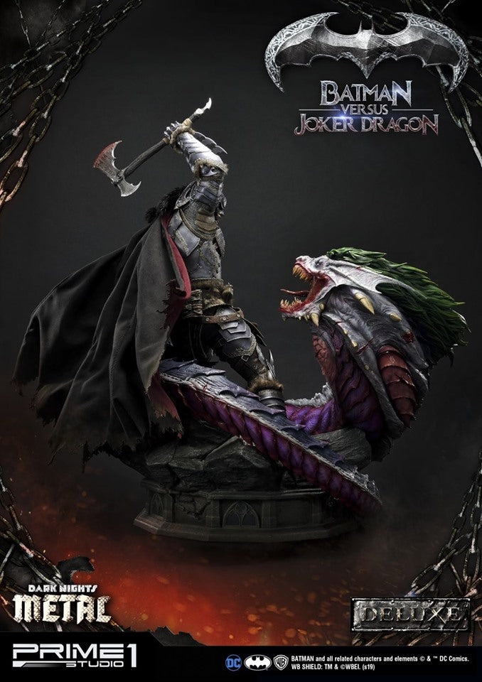 [Pre-Order] PRIME1 STUDIO - MMDCMT-02 BATMAN VERSUS JOKER DRAGON (DARK NIGHTS METAL)