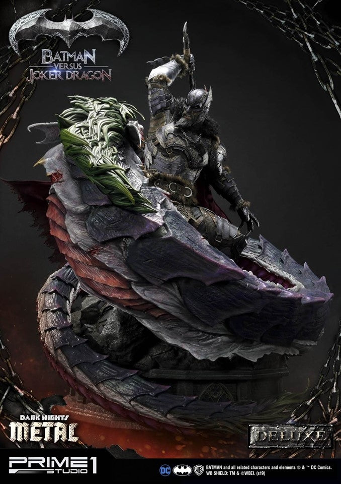 [Pre-Order] PRIME1 STUDIO - MMDCMT-02 BATMAN VERSUS JOKER DRAGON (DARK NIGHTS METAL)