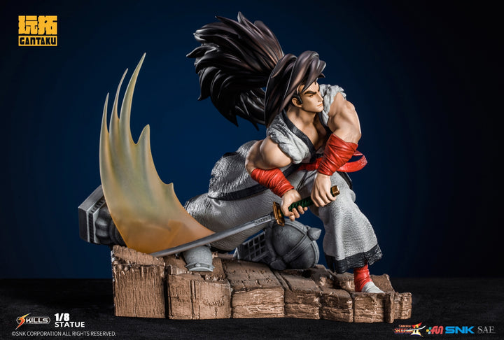 [Pre-Order] GANTAKU - Kibagami Genjuro of Samurai ShodownⅡ of SNK 1/8 Statue