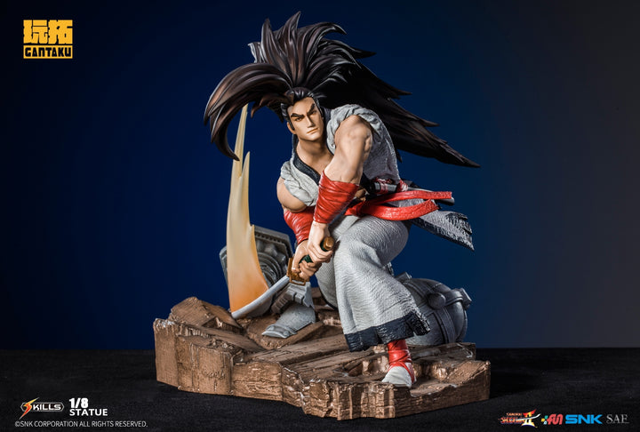 [Pre-Order] GANTAKU - Kibagami Genjuro of Samurai ShodownⅡ of SNK 1/8 Statue