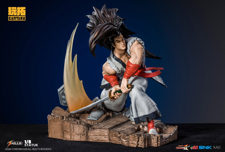 [Pre-Order] GANTAKU - Kibagami Genjuro of Samurai ShodownⅡ of SNK 1/8 Statue