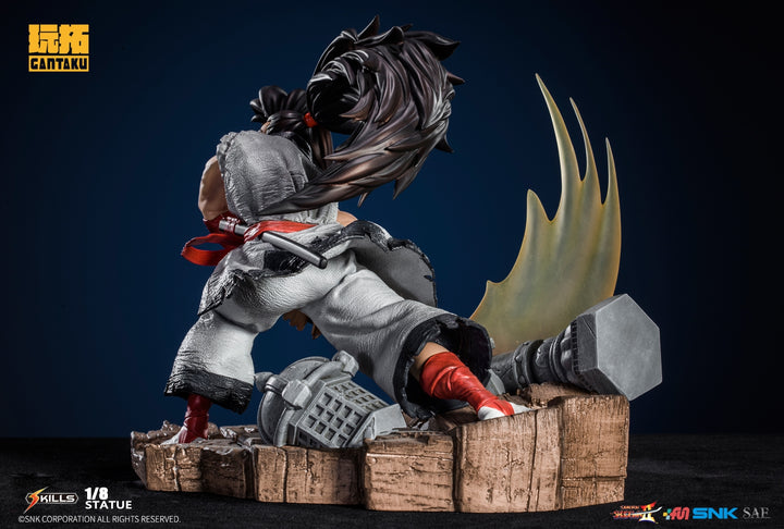 [Pre-Order] GANTAKU - Kibagami Genjuro of Samurai ShodownⅡ of SNK 1/8 Statue