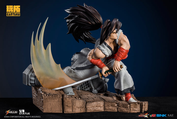 [Pre-Order] GANTAKU - Kibagami Genjuro of Samurai ShodownⅡ of SNK 1/8 Statue