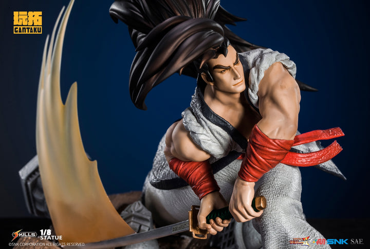 [Pre-Order] GANTAKU - Kibagami Genjuro of Samurai ShodownⅡ of SNK 1/8 Statue