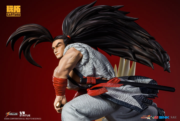 [Pre-Order] GANTAKU - Kibagami Genjuro of Samurai ShodownⅡ of SNK 1/8 Statue