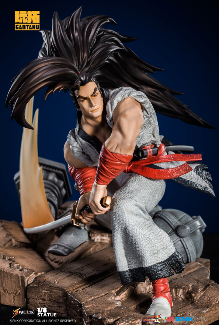 [Pre-Order] GANTAKU - Kibagami Genjuro of Samurai ShodownⅡ of SNK 1/8 Statue