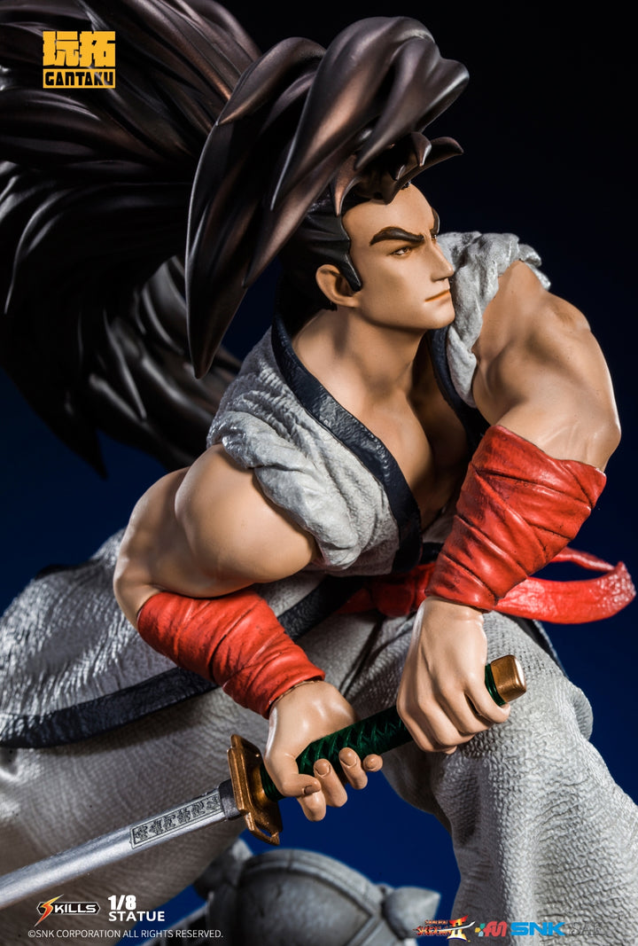 [Pre-Order] GANTAKU - Kibagami Genjuro of Samurai ShodownⅡ of SNK 1/8 Statue