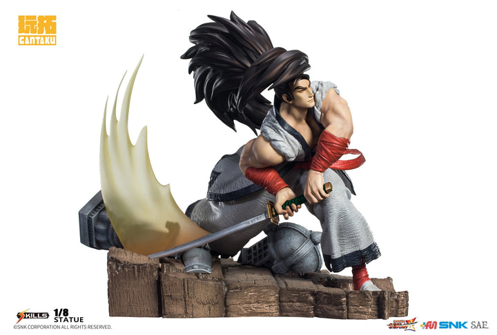 [Pre-Order] GANTAKU - Kibagami Genjuro of Samurai ShodownⅡ of SNK 1/8 Statue