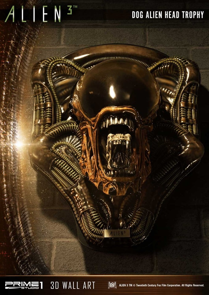 [Pre-Order] PRIME1 STUDIO - WAAL-03: DOG ALIEN HEAD TROPHY (ALIEN 3 FILM)