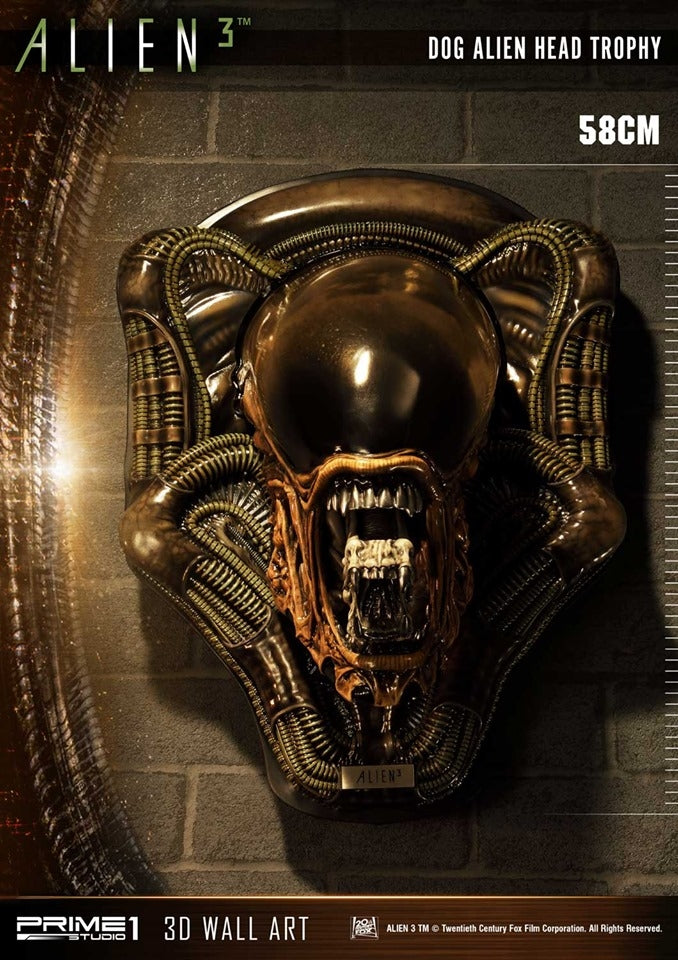 [Pre-Order] PRIME1 STUDIO - WAAL-03: DOG ALIEN HEAD TROPHY (ALIEN 3 FILM)