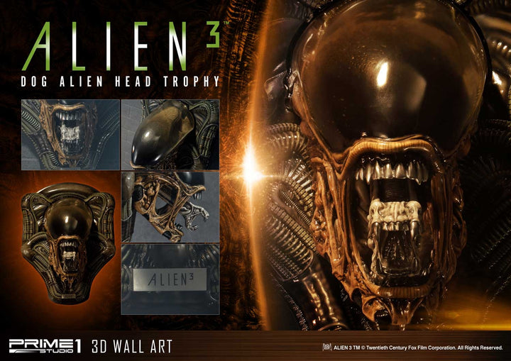 [Pre-Order] PRIME1 STUDIO - WAAL-03: DOG ALIEN HEAD TROPHY (ALIEN 3 FILM)