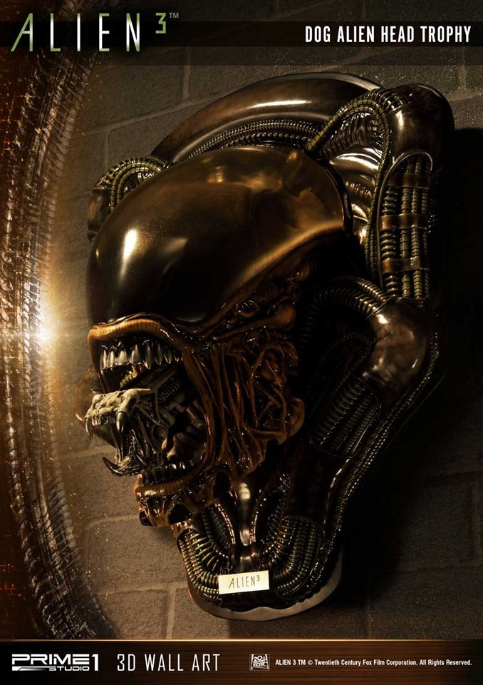 [Pre-Order] PRIME1 STUDIO - WAAL-03: DOG ALIEN HEAD TROPHY (ALIEN 3 FILM)