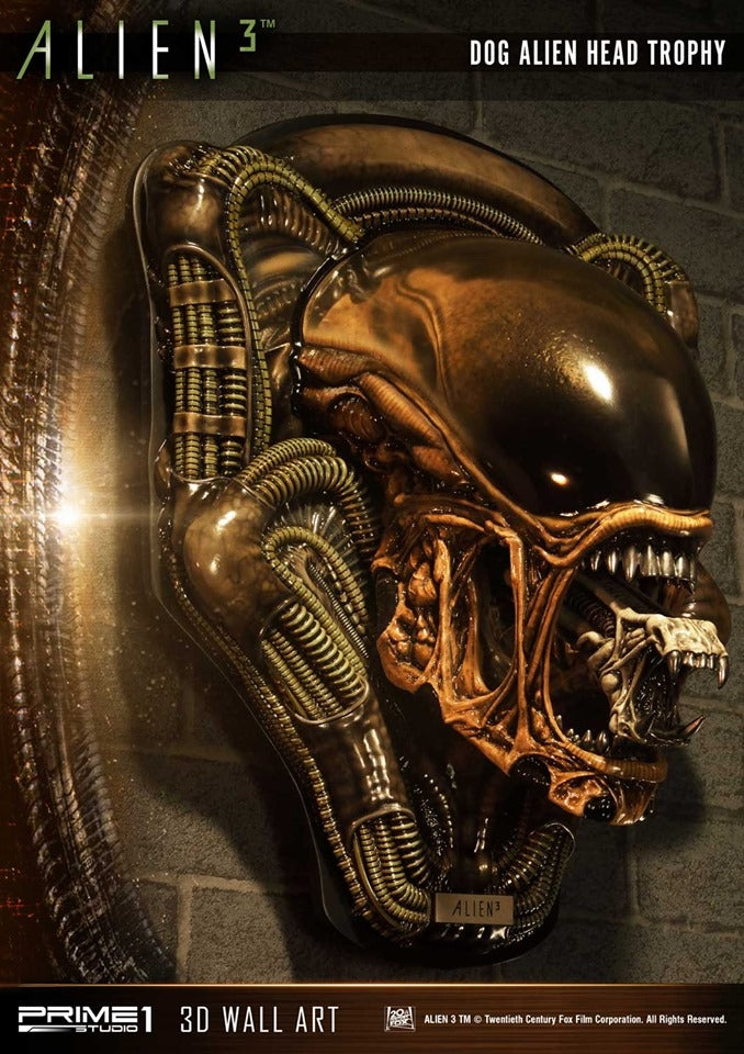 [Pre-Order] PRIME1 STUDIO - WAAL-03: DOG ALIEN HEAD TROPHY (ALIEN 3 FILM)