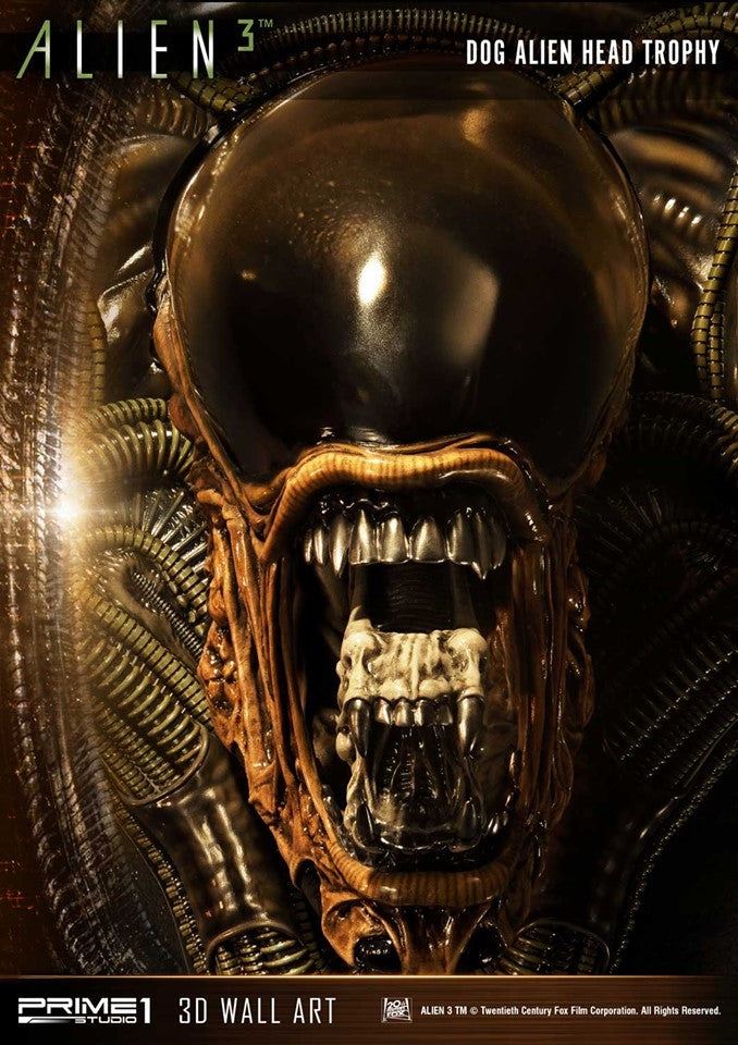 [Pre-Order] PRIME1 STUDIO - WAAL-03: DOG ALIEN HEAD TROPHY (ALIEN 3 FILM)