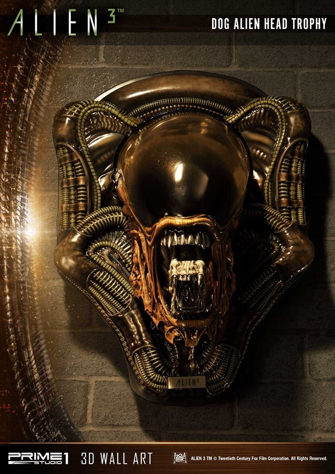 [Pre-Order] PRIME1 STUDIO - WAAL-03: DOG ALIEN HEAD TROPHY (ALIEN 3 FILM)