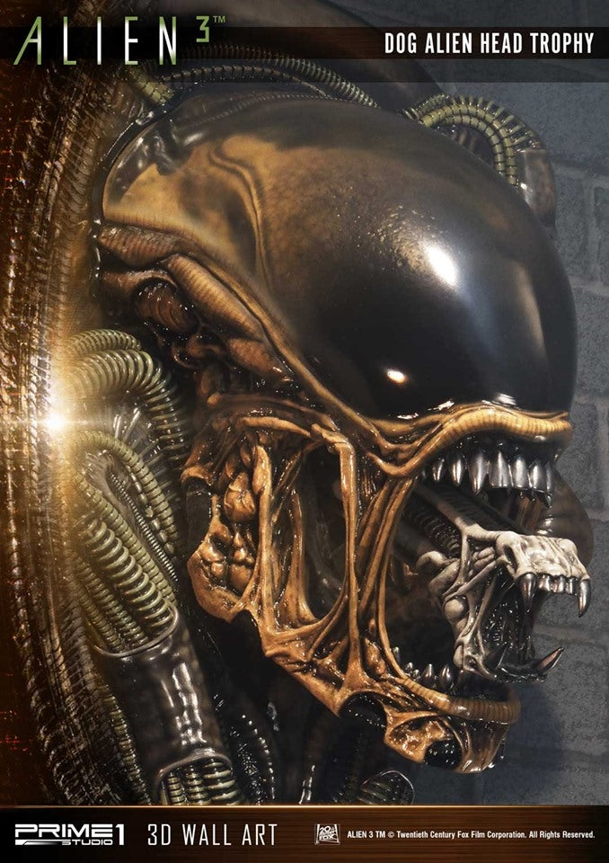 [Pre-Order] PRIME1 STUDIO - WAAL-03: DOG ALIEN HEAD TROPHY (ALIEN 3 FILM)